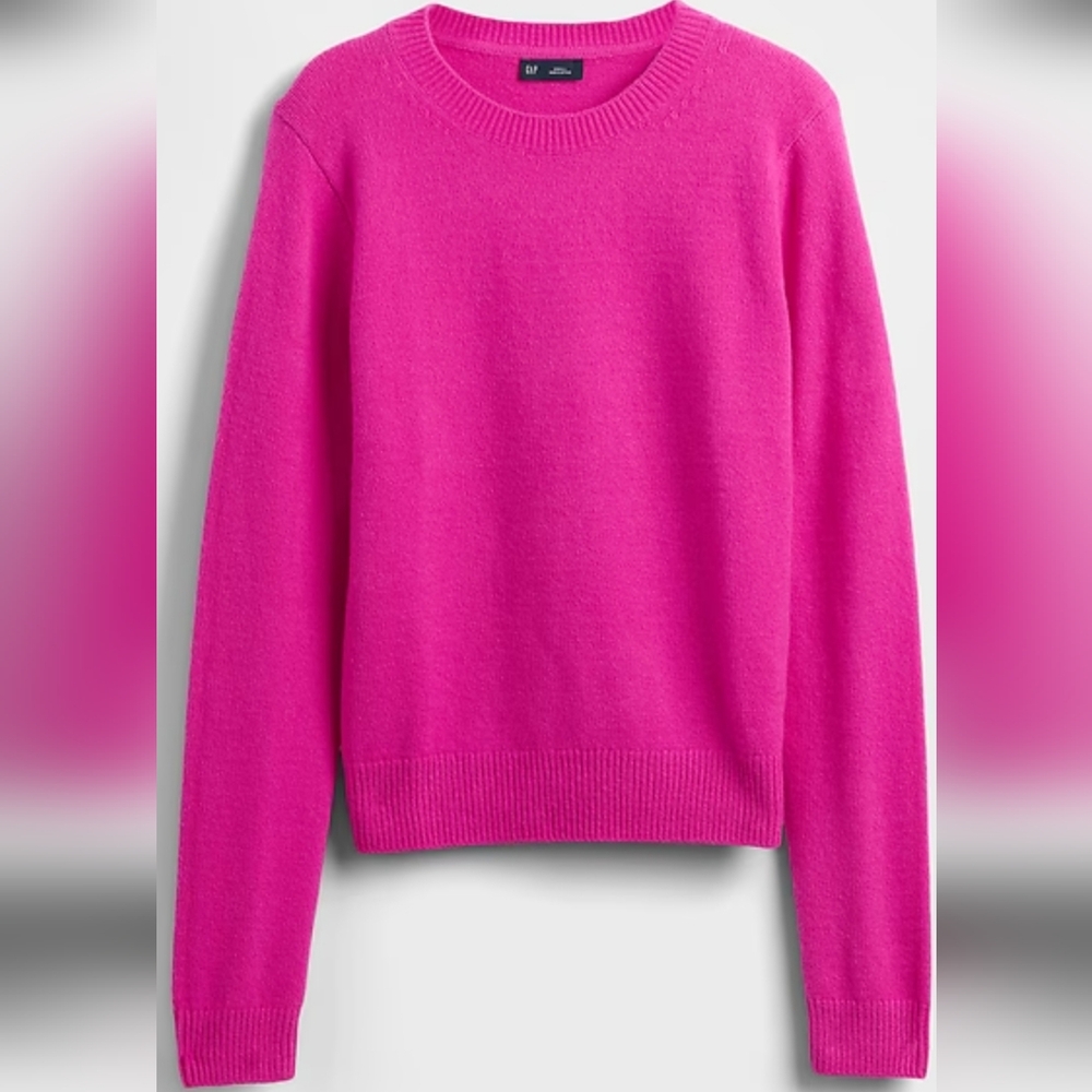 Gap Pink Crewneck Sweater XXS